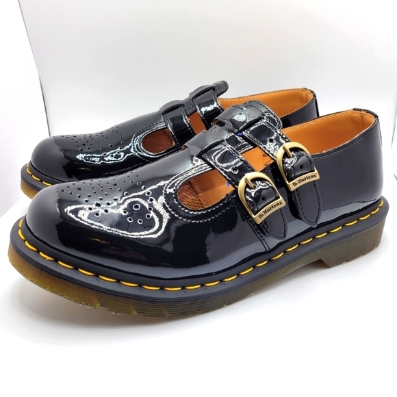 DR. MARTENS 8065 Patent Leather Mary Jane Shoes - Picture 9 of 15